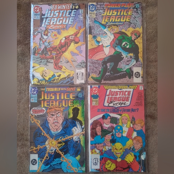Justice League Comicbook lot.(4) - Picture 1 of 6